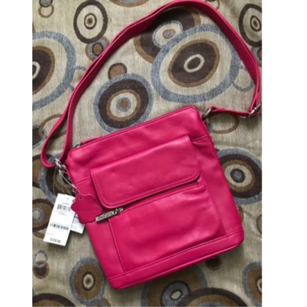 Giani Bernini Raspberry purse - Picture 6 of 6